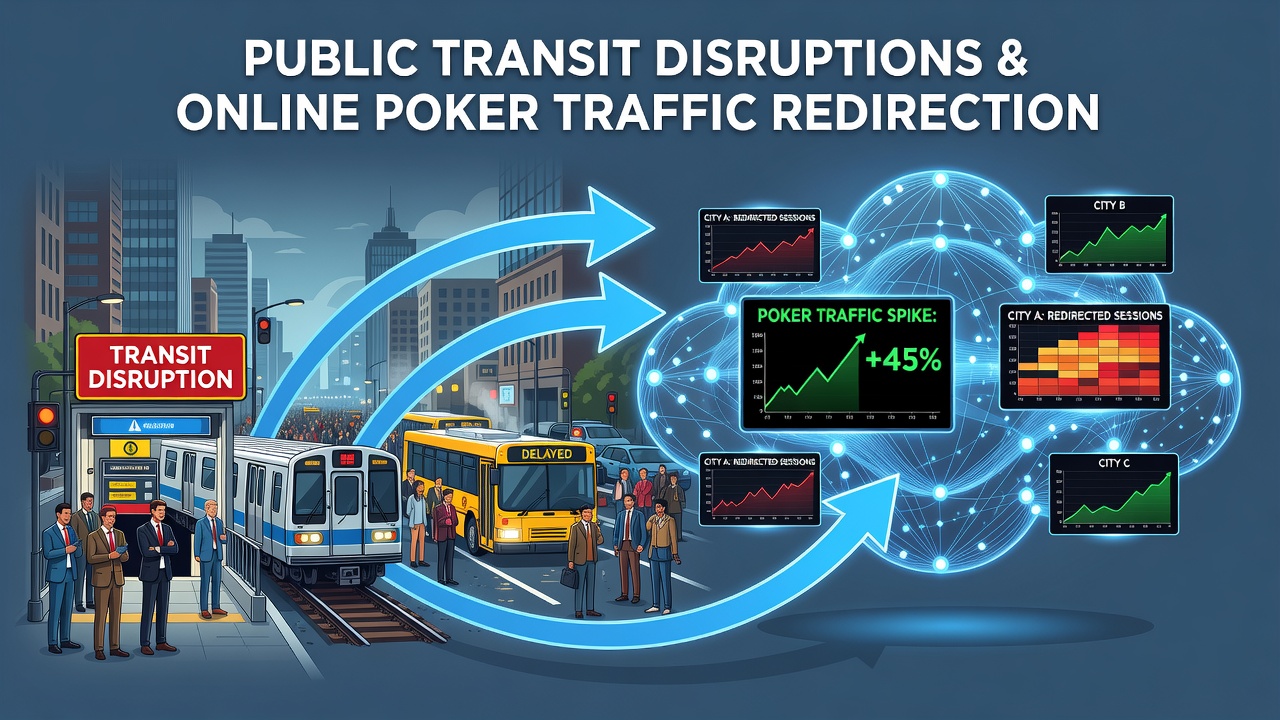 Public transit disruption affecting commuters in a major city during rush hour